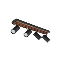Spot Globo 57909-4 KAYDEN 4xGU10/25W/230V negru