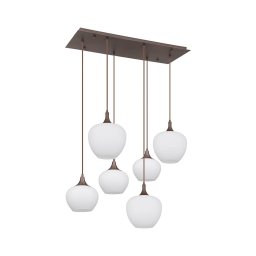 Lustră pe cablu Globo 15548-6HC MAXY 6xE27/40W/230V alb