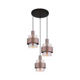 Globo 15560-3HA - Lustră pe cablu MILLEY 3xE27/60W/230V