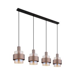 Lustră pe cablu Globo 15560-4HA MILLEY 4xE27/60W/230V