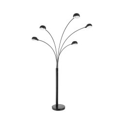 Lampadar Globo 58228NB SEYMOUR 5xE14/40W/230V negru