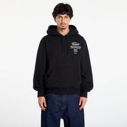 Hanorac Carhartt WIP Hooded Sandwich Sweat UNISEX Black/ Blue Fog