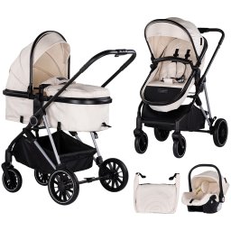 Carucior Chipolino Aura 3 in 1 biscotta