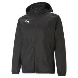 PUMA Geacă sport 'teamLIGA' negru / alb