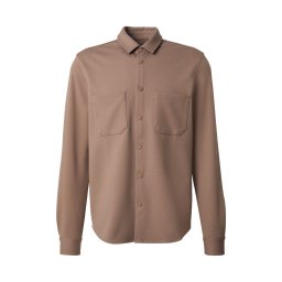 DAN FOX APPAREL Cămașă 'Leonidas' maro cappuccino
