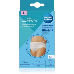 Canpol babies Maternity Briefs chiloți postnatali mărime L 5 buc