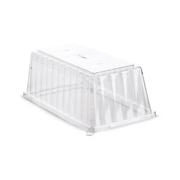Capac Dome 30 x 15 cm x H 9.5 cm, Transparent, Set 25 buc