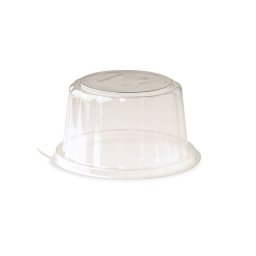 Capac Dome O 12.5 x H 7 cm, Transparent, Set 50 buc