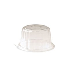 Capac Dome O 9.5 x H 5 cm, Transparent, Set 50 buc
