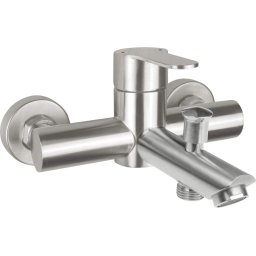 Lupo Baterie pentru cadă, montare pe perete Finisaj: Oțel periat BLU_F10N