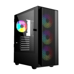 Carcasa Fornax 4000 ATX ARGB Negru