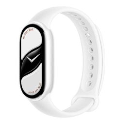 Bratara fitness Smart Band 10 Ceramic Edition, Autonomie 21 zile, Alb