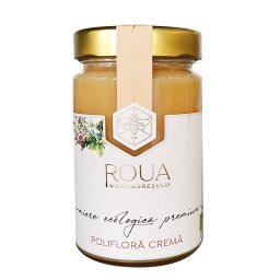 Miere poliflora crema Eco 400g Roua Maramuresului