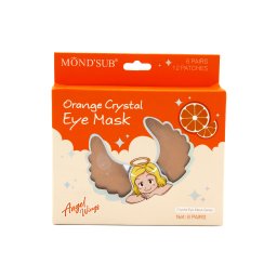 Mască pentru ochi Mond'Sub, cristal de portocală, 12 bucăți