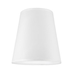 Abajur de rezervă ELLIE E27 d. 15 cm alb