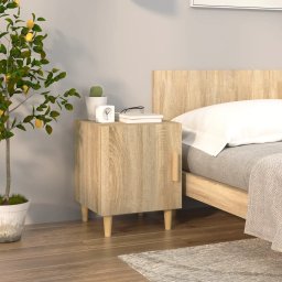 Noptiera, stejar sonoma, lemn prelucrat GartenMobel Dekor