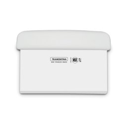 Racleta, inox si polipropilena, culoare alba, dimensiuni 165x113x20mm ProChef Cookware