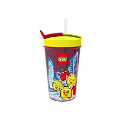 LEGO Pahar LEGO Iconic cu pai Quality Brand