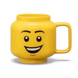 LEGO Cana mare LEGO din ceramica – Cap de baiat fericit Quality Brand