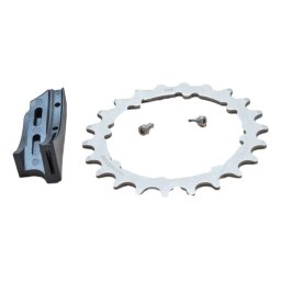 HammerSchmidt Chain Ring/Guide - 22 T, Silver Ultimate FactoryBikes