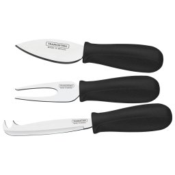 Set 3 accesorii feliat, inox, maner din polipropilena ProChef Cookware