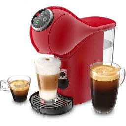 Espressor cu capsule Krups Genio S KP340531, 1500 W, 15 bar, indicator NDG Play&Select, functie espresso boost, 30 de retete, functie XL 300ml, rezervor 0.8L,Rosu