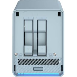 QNAP QMiroPlus-201W NAS Spaţiul de lucru Intel® Celeron® J4125 4 Giga Bites DDR4 0 TB QNAP Turbo System Albastru