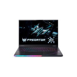 Laptop Gaming Acer Predator Helios18 AI PH18-73, 18" WQXGA, Intel Core Ultra 9 275HX, 32GB DDR5, 1TB, NVIDIA GeForce RTX 5080, Free DOS, Negru