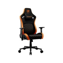 Scaun gaming Cougar Defensor F, CGR-DFF, suporta 120 Kg, Negru-Portocaliu