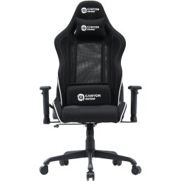 Scaun Gaming Canyon Shift MCCH01, 150kg, cotiere ajustabile 2D, Negru
