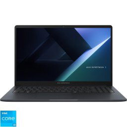 Laptop Business ASUS ExpertBook B1 B1503CVA, Display 15.6'' FHD 1920x1080, Procesor Intel® Core™ i3-1315U (10M Cache, up to 4.50 GHz), Memorie RAM 8GB DDR5, Capacitate 512GB SSD M.2, Placa video integrata Intel UHD Graphics, No OS, Gri-inchis