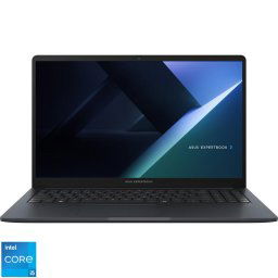 Laptop Business ASUS ExpertBook B1 B1503CVA, Procesor Intel® Core™ i5-13420H (12M Cache, up to 4.60 GHz), Display 15.6" FHD 1920 x 1080, Memorie RAM 16GB DDR5, Capacitate 512MB SSD M.2, Placa video integrata Intel UHD Graphics, NO OS, Gri