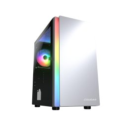 Carcasa Cougar Purity RGB, iluminare ARGB, Mini Tower, Alb