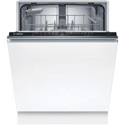Masina de spalat vase incorporabila Bosch SMV2HTX02E, 13 seturi, 5 programe, ExtraDry, Program Silence, EcoSilence Drive, InfoLight, Home Connect, Clasa D, 60 cm, Alb