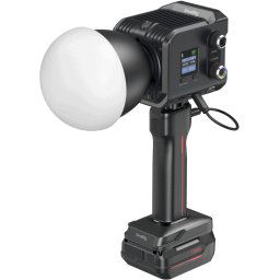 Kit de lumină video SmallRig (5383) RC 100C COB LED, albastru cerneală / cu mâner pentru baterie