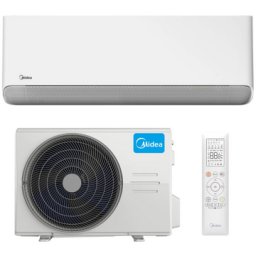 Aer conditionat Midea Breezeless E 12000BTU, A++, Cool Flash Plus, Тwіnflар, Air Magic+ Alb, curatare cu sterilizare, WiFi