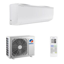 Aparat de aer conditionat GREE Eco Inverter Bora A4 Silver 9000 BTU, freon R32, Wi-Fi, Filtru Silver Ion si Cold Plasma, I Feel, Afisaj Ceas, Kit Instalare Inclus