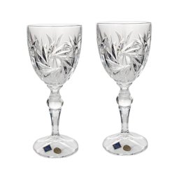 PINWHEEL - Pahare vin Cristal Bohemia 260 ml (set 6 bucati)