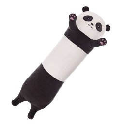 Jucarie de plus si perna cu patura inclusa, Panda lung