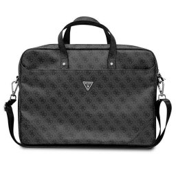 Guess Bag GUCB15P4TK 16 "black / black Saffiano 4G Triangle Logo