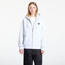 Hanorac Carhartt WIP Hooded Heart II Hartt Sweat Jacket UNISEX Ash Heather