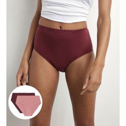 Lenjerie intima pentru femei DIM - bordo, roz
