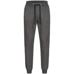 LONSDALE Pantaloni 'Lanivet' gri metalic / negru