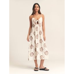 St MRLO Rochie 'MRLO MIDI DRESS' bej / maro