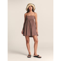 St MRLO Rochie 'ASTER MINI DRESS' maro