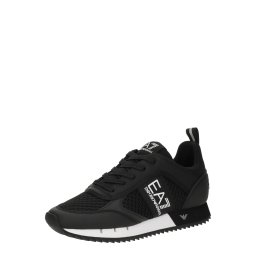 EA7 Emporio Armani Sneaker low 'BLACK WHITE' negru / alb