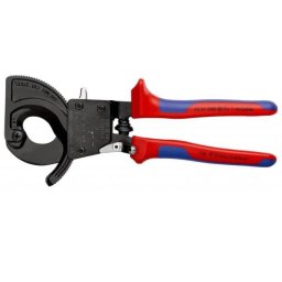 Cleste KNIPEX de Taiat Cabluri cu Clichet