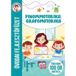 Motricitate fină, grafomotricitate - Caiet de dezvoltare pentru grădiniță - în limba maghiară