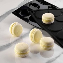 Kit Forma de Silicon Macarons 2 x 18 cavitati, O 4 x H 2.5 cm, 30 ml