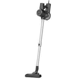 Aspirator vertical 2 in 1 Motor 600 W, Putere aspirare 180 W (16 kPa), Sistem de aspirare tip cyclonic, Capacitate rezervor 800 ml, Filtru hepa, Gri